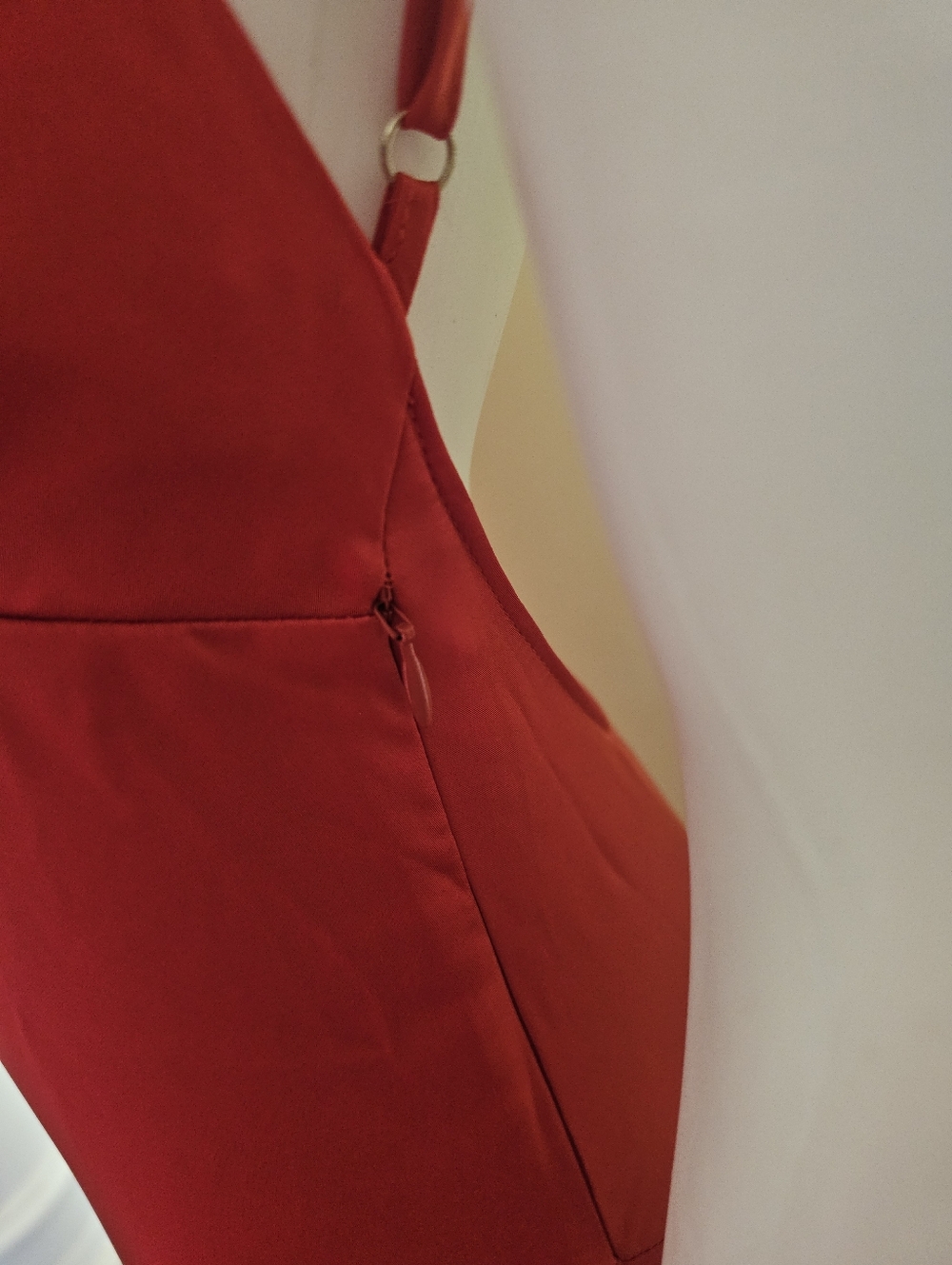 Meshki Kamala Low Back Satin Maxi Dress Small - Picture 13 of 16